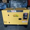 High Quality Small Portable 10kw-15kwtwin-Cylinder Wind-Cooled Silent Sound Diesel Engine Generator Set
