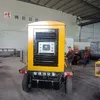 Yuchai Power 100kw Diesel Generator Set with Rain Cover Mobile Trailer Silent Generator Set